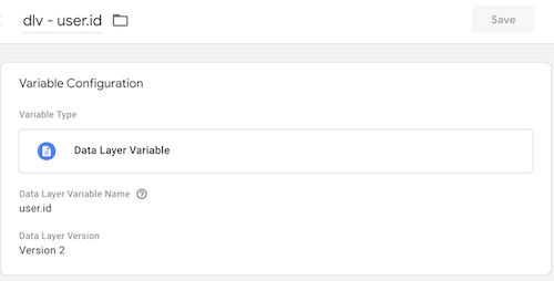 user-id-datalayer-vairable